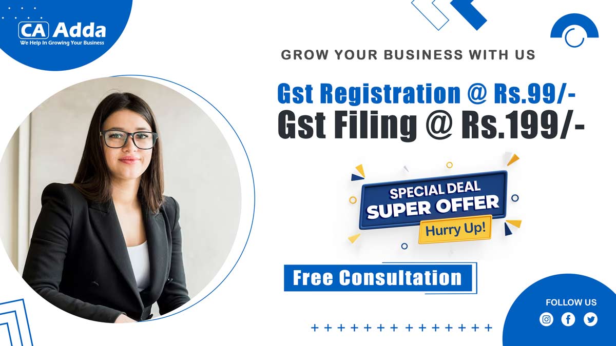 Gst Registration in Anand Vihar in Rs. 99 & Gst Filing in Anand Vihar in Rs. 199 Only. Gst Registration Consultant in Anand Vihar