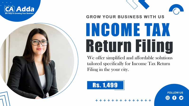 Income Tax Return Filing in Coimbatore Near Me 31st July Refund ITR Tax Max in Coimbatore 