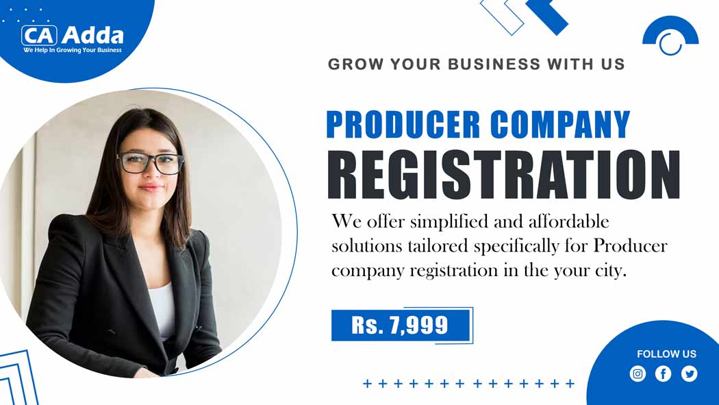 Producer Company Registration in Tonk, Producer Company Registration ConsultantS in Tonk
